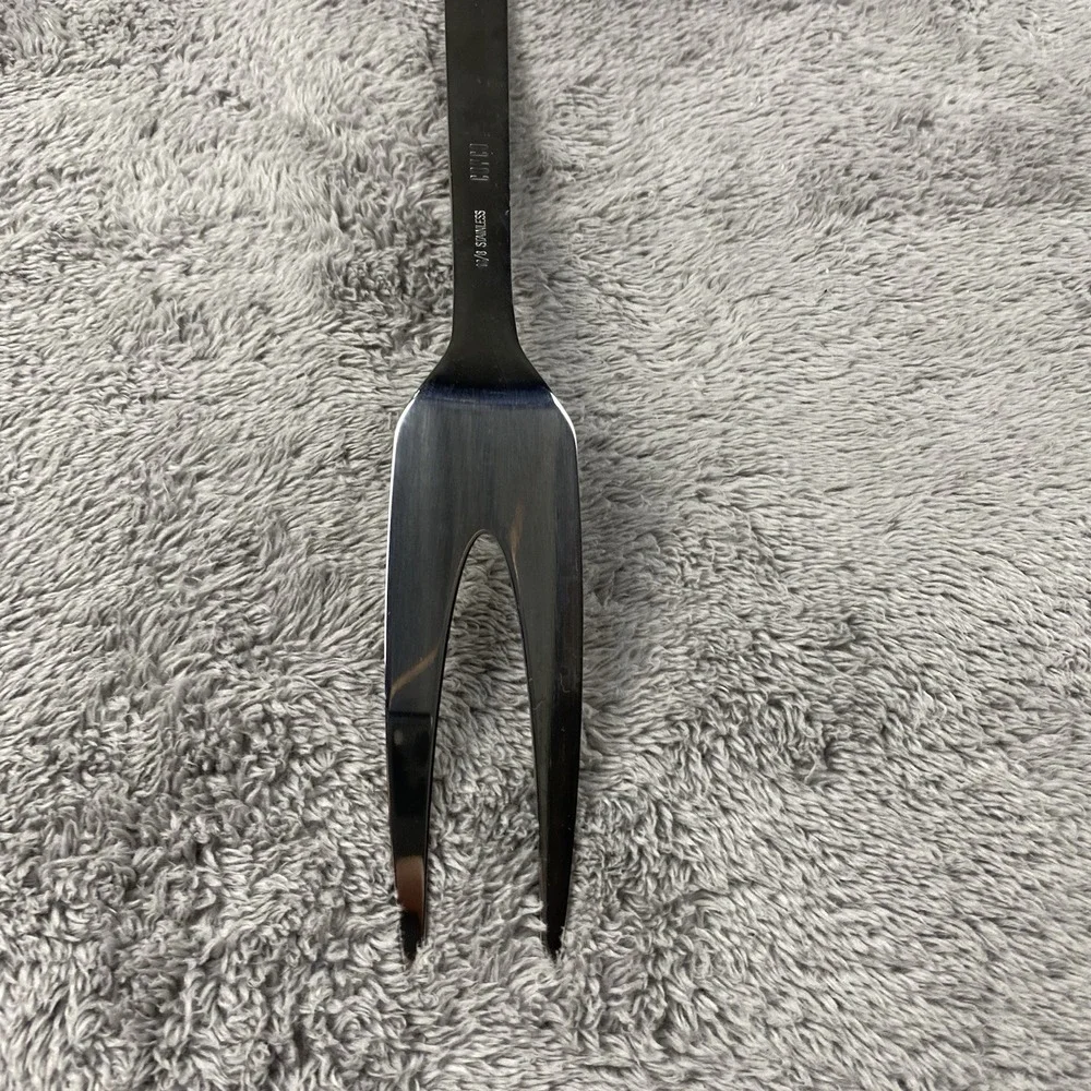 Copco 18/8 Stainless Steel Serving Carving Fork 2 Prong Double Fold Handle 13